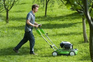 Electric lawn mower