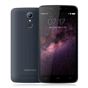 Smartphone with Aliexpress HOMTOM HT17