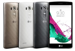 LG smartphones