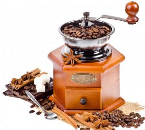 Mechanical coffee grinder