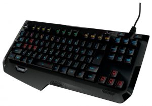 מקלדת משחקים מכאנית של Logitech G410 RGB USB שחור