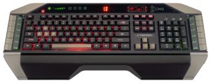 Mad Catz Cyborg V.7 Keyboard Black-Gray USB