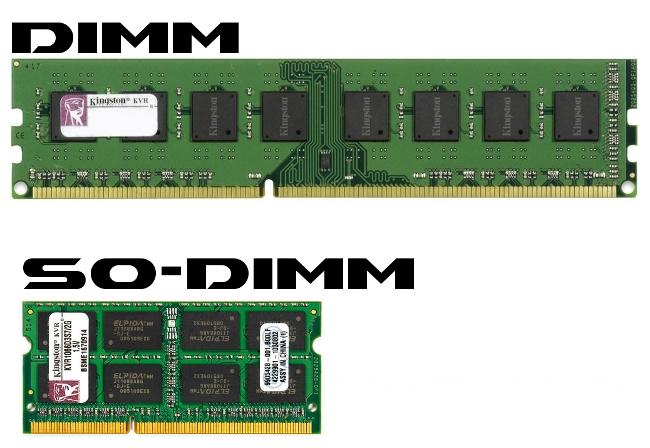 RAM form factor