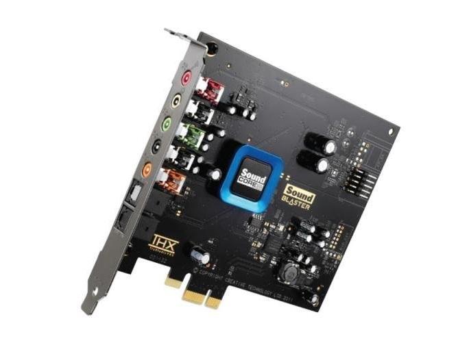 sound card with EAX ADVANCED HD