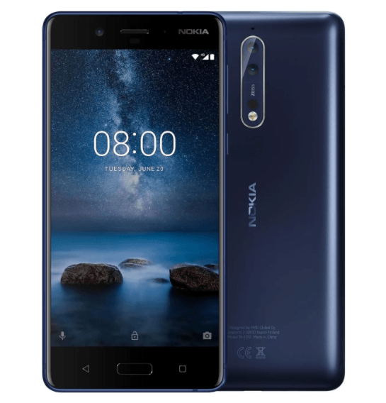 Nokia 8 Dual sim by Antutu