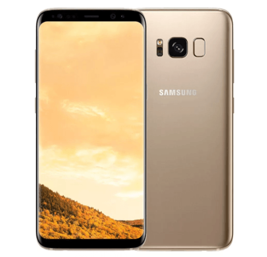 Curved Samsung Galaxy S8