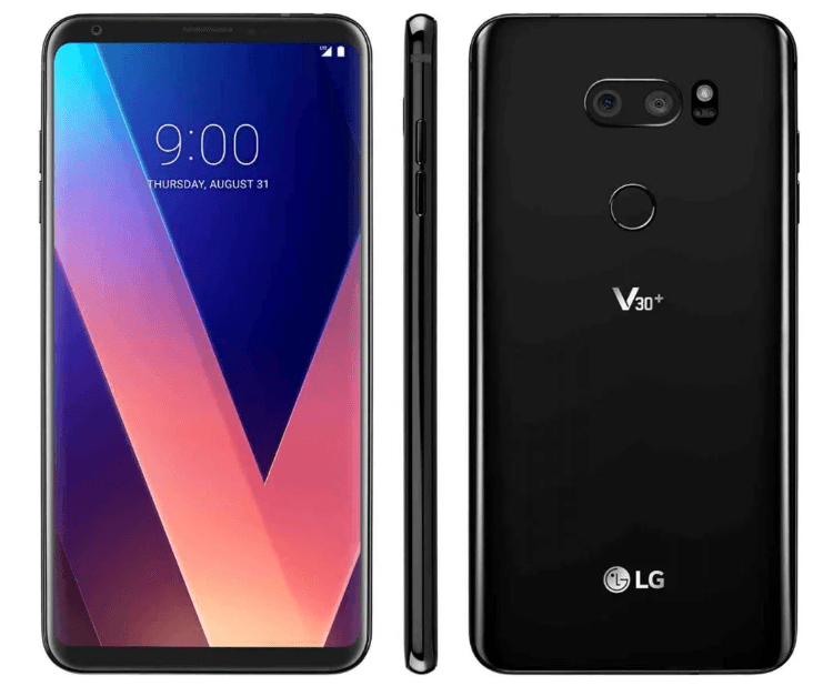 LG V30 + עם מצלמה כפולה