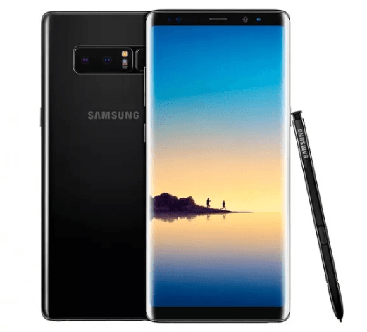 Samsung Galaxy Note8 64GB מסך גדול