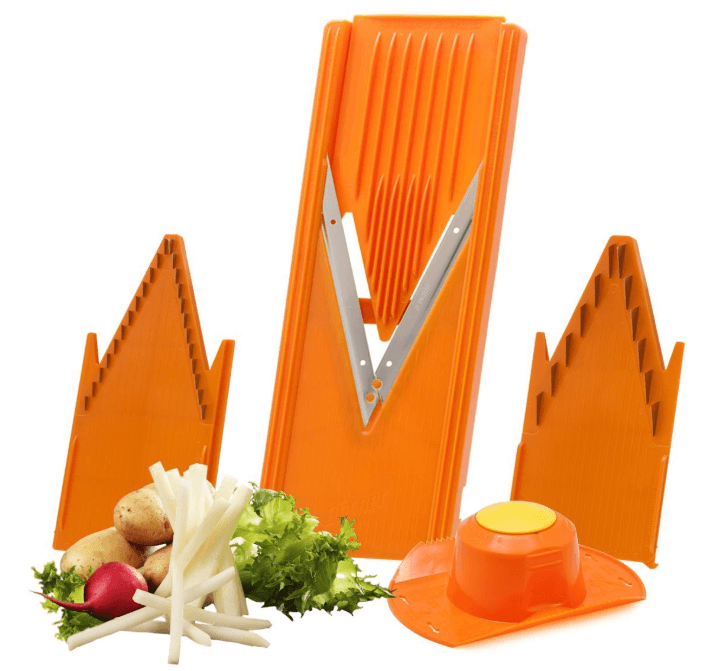 Vegetable cutter Borner Classic, 12 types of cuts, color: orange