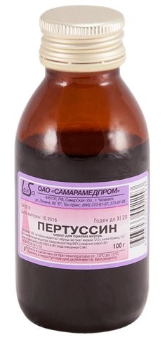 Отхрачващо средство за отстраняване на храчки Pertussin