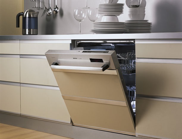 built-in dishwasher