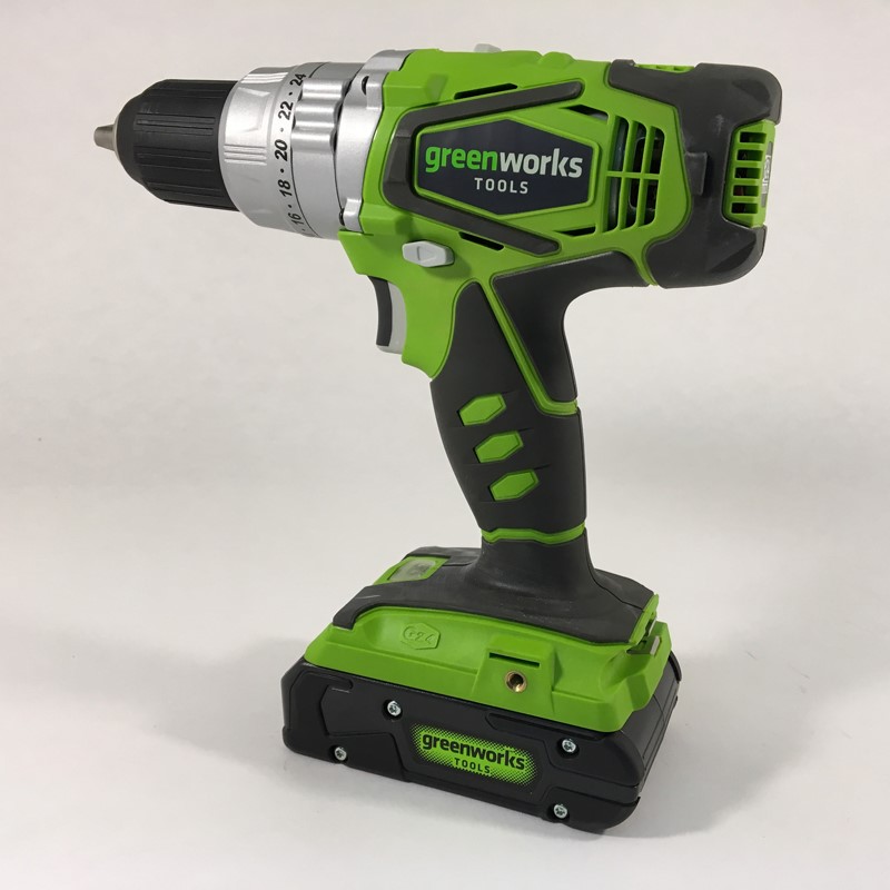 Cordless hammer drill GREENWORKS 3802407