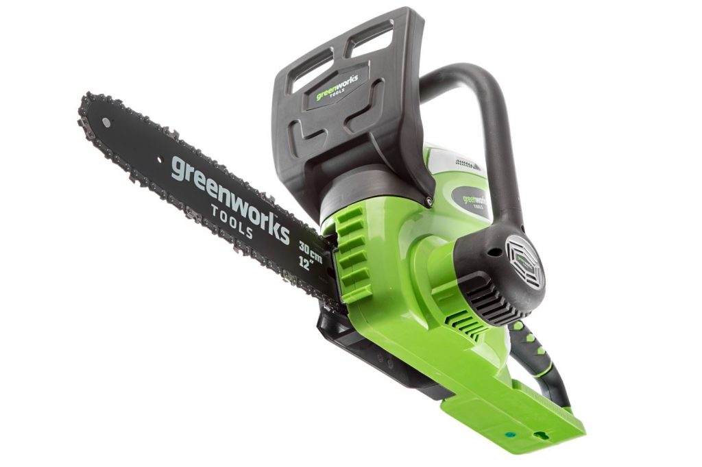 Cordless electric saw Greenworks G40CS30 0