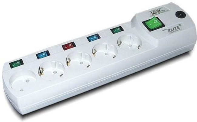 Inexpensive surge protector Most Elite ERG