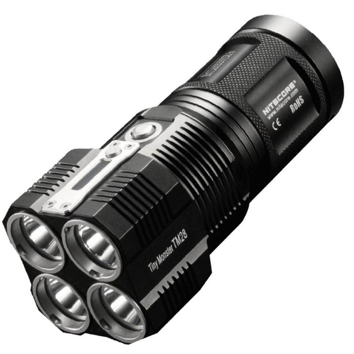 פנס Nitecore TM28 עם עיצוב מעניין