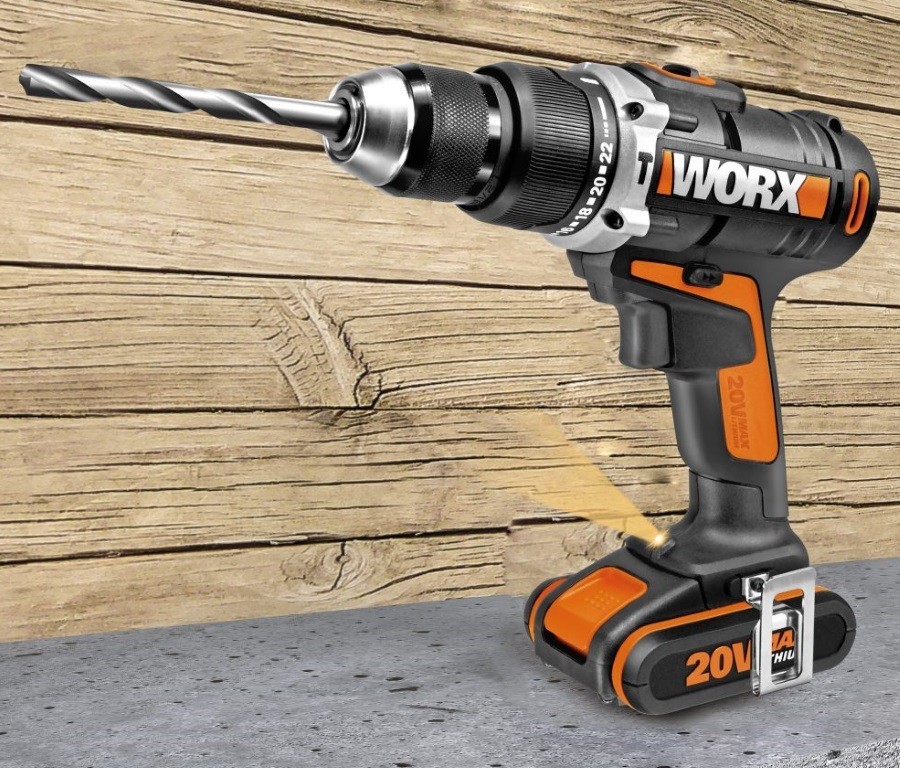 Акумулаторна бормашина WORX WX372.9