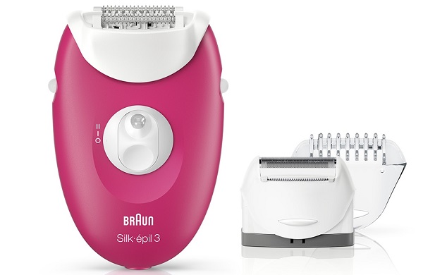 inexpensive epilators for body, legs and bikini area Braun 3410 Silk-epil 3 Legs & body