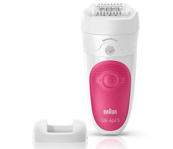 inexpensive epilators for body, legs and bikini area Braun 5-500 Silk-epil SensoSmart