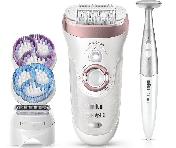 premium epilators for body, legs and bikini area Braun 9-700 Silk-epil SensoSmart