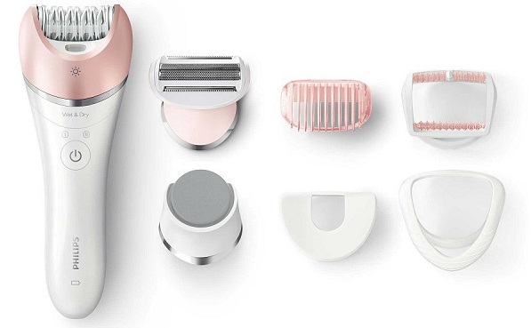 premium epilators for body, legs and bikini area Philips BRE642 Satinelle Advanced